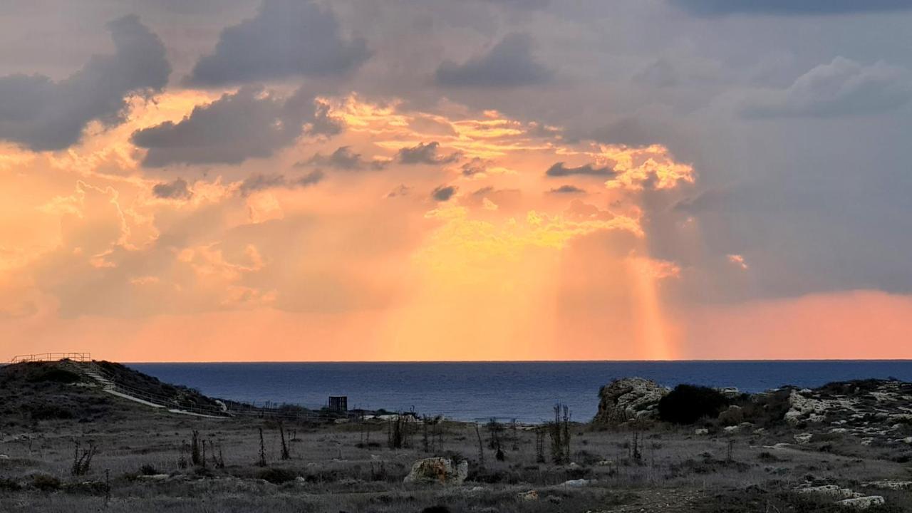 Phaedrus Living: Seaview Luxury Villa Venus Paphos ภายนอก รูปภาพ
